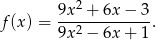 9(x-−--13)(x+--1) -x+--1 3x-+--3 f (x) = 9(x − 1)2 = x − 1 = 3x − 1. 3 3