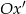 Ox &prime; 