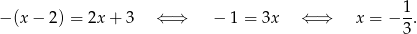 x < 2 