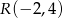 R(&minus; 2,4 ) 