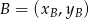 B = (xB,yB ) 