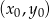 (x0,y0) 