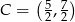  (5 7) C = 2,2 