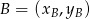 B = (xB,yB ) 