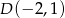 D (&minus;2 ,1) 