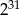  31 2 
