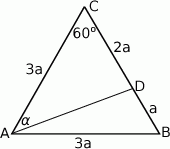 AB = AC = CB = 3a 