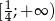 [14;+ ∞ ) 