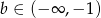 { 3 0 > x1 + x2 = 4b + 3 &rArr; b < &minus; 4 0 < x1x2 = 3b 2 + 3b = 3b(b + 1) &rArr; b &isin; (&minus; &infin; ,&minus; 1) &cup; (0,+ &infin; ). 