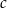 c 