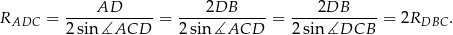 RADC = 2RDBC 