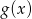 g(x) 