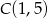 C(1,5 ) 