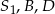 S 1,B,D 