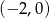 (&minus; 2,0) 