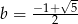  &radic; - b = &minus;-1+--5 2 