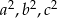 a2,b2,c2 