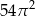 54π 2 
