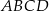 ABCD 