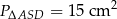  2 P&Delta;ASD = 15cm 