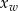 x w 