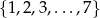 y = 2x − 3 