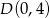 B (4,0) 