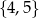 {4 ,5 } 