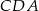 CDA 