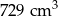  3 729cm 