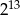  13 2 