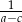 -1-- a&minus;c 