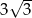  -- √ 3 