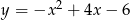 x = 4 