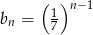  ( ) b = 1 n−1 n 7 