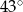 43∘ 