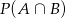 A 