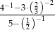 4&minus;1&minus;3&sdot;(23)&minus;2 5&minus;(1)&minus;1 2 