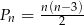 Pn = n(n2&minus;3) 