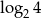 log 24 
