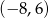 (− 8,6) 