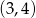 (3,4) 