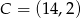(14 ,2 ) 