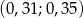 (0,31;0,35) 