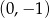 (0,&minus; 1) 