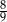 8 9 