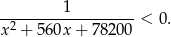 1 --2----------------< 0. x + 5 60x + 78200