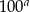  a 10 0 
