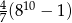 47(8 10 &minus; 1) 