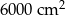 600 0cm 2 